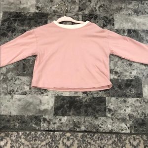 Zara baby girl pink shirt size 9-12 months